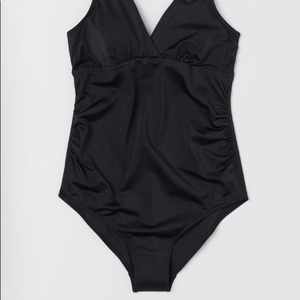 H&M Black Maternity Bathing Suit